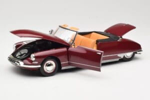 Citroen DS19 Cabriolet Bordeaux Norev 1:18 181561 Metall – Bild 2 von 8