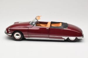 Citroen DS19 Cabriolet Bordeaux Norev 1:18 181561 Metall – Bild 4 von 8