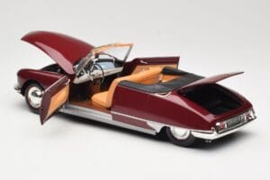 Citroen DS19 Cabriolet Bordeaux Norev 1:18 181561 Metall – Bild 5 von 8