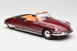 Citroen DS19 Cabriolet Bordeaux Norev 1:18 181561 Metall – Bild 6 von 8