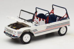 Citroen Mehari Blau Weiss Rot Norev 1:18 181805 Metall – Bild 2 von 7