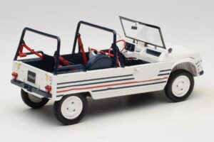 Citroen Mehari Blau Weiss Rot Norev 1:18 181805 Metall – Bild 3 von 7