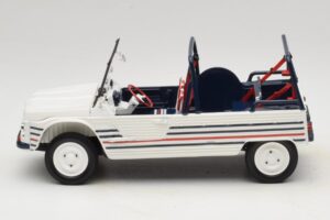 Citroen Mehari Blau Weiss Rot Norev 1:18 181805 Metall – Bild 4 von 7