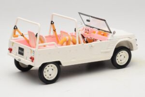 Citroen Mehari Eden Sorbet Weiss und Rosa Norev 1:18 181804 Metall – Bild 2 von 6