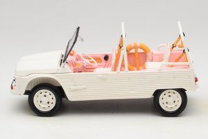 Citroen Mehari Eden Sorbet Weiss und Rosa Norev 1:18 181804 Metall – Bild 3 von 6