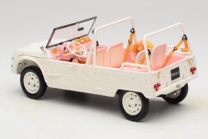 Citroen Mehari Eden Sorbet Weiss und Rosa Norev 1:18 181804 Metall – Bild 5 von 6