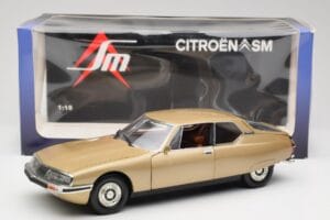 Citroen SM Maserati Gold Norev 1:18 181585 Metall – Bild 8 von 8