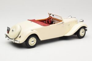 Citroen Traction Avant 11B Cabriolet Creme Norev 1:18 181440 Metall – Bild 2 von 6