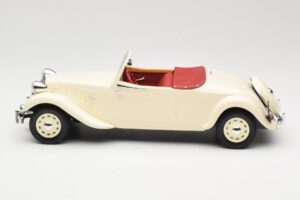 Citroen Traction Avant 11B Cabriolet Creme Norev 1:18 181440 Metall – Bild 3 von 6