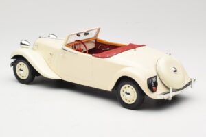 Citroen Traction Avant 11B Cabriolet Creme Norev 1:18 181440 Metall – Bild 5 von 6