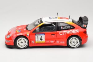 Citroen Xsara T4 WRC #14 P. Bugalski / J-P. Chiaroni WRC 2001 Solido 1:18 9021 Metall – Bild 4 von 8