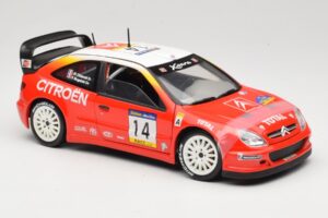 Citroen Xsara T4 WRC #14 P. Bugalski / J-P. Chiaroni WRC 2001 Solido 1:18 9021 Metall – Bild 6 von 8