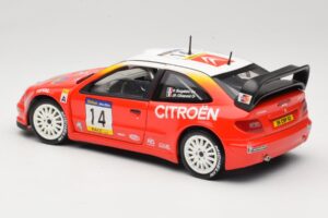 Citroen Xsara T4 WRC #14 P. Bugalski / J-P. Chiaroni WRC 2001 Solido 1:18 9021 Metall – Bild 7 von 8