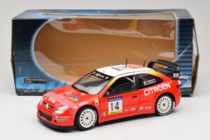 Citroen Xsara T4 WRC #14 P. Bugalski / J-P. Chiaroni WRC 2001 Solido 1:18 9021 Metall – Bild 8 von 8