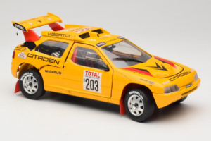Citroen ZX Rallye Raid #203 1992 Solido 1:18 9003-N1 Metall – Bild 6 von 8