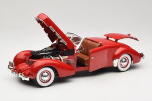 Cord 812 Cabriolet Rot American Muscle 1:18 32158 Metall – Bild 2 von 8