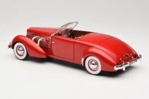 Cord 812 Cabriolet Rot American Muscle 1:18 32158 Metall – Bild 7 von 8