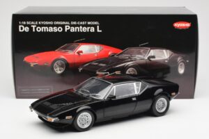 De Tomaso Pantera Schwarz Kyosho 1:18 08851BK Metall – Bild 8 von 8