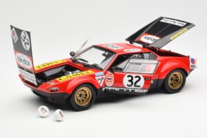 De Tomaso Pantera #32 Jaquemin / Deprez 24 Hours of Le Mans 1972 Kyosho 1:18 08855B Metall – Bild 2 von 8