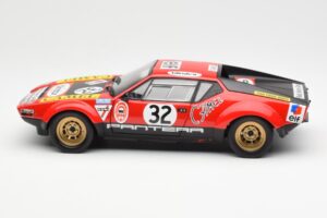 De Tomaso Pantera #32 Jaquemin / Deprez 24 Hours of Le Mans 1972 Kyosho 1:18 08855B Metall – Bild 4 von 8