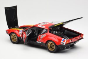 De Tomaso Pantera #32 Jaquemin / Deprez 24 Hours of Le Mans 1972 Kyosho 1:18 08855B Metall – Bild 5 von 8