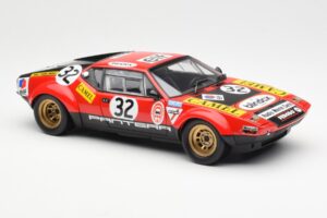 De Tomaso Pantera #32 Jaquemin / Deprez 24 Hours of Le Mans 1972 Kyosho 1:18 08855B Metall – Bild 7 von 8