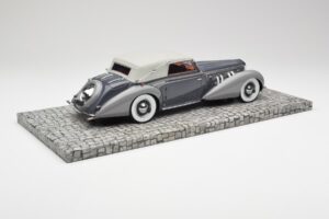 Delage D8 120 Cabriolet Grau & Dunkelgrau Minichamps 1:18 107115134 Metall – Bild 2 von 6