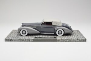 Delage D8 120 Cabriolet Grau & Dunkelgrau Minichamps 1:18 107115134 Metall – Bild 3 von 6