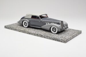 Delage D8 120 Cabriolet Grau & Dunkelgrau Minichamps 1:18 107115134 Metall – Bild 4 von 6