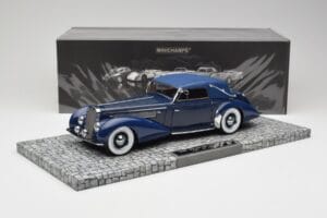 Delage D8-120 Cabriolet Two Tone Blau Minichamps 1:18 107115132 Resin – Bild 6 von 6