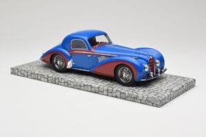 Delahaye Type 145 V12 Coupe Blau Rot Minichamps 1:18 107116121 Resin – Bild 4 von 6