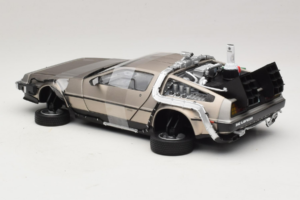 DeLorean DMC-12 Back to the Future Time Machine Sun Star 1:18 2710 Metall – Bild 5 von 6