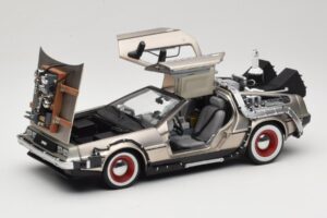 DeLorean DMC-12 Back to the Future Part III Sun Star 1:18 2712 Metall – Bild 2 von 8