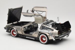 DeLorean DMC-12 Back to the Future Part III Sun Star 1:18 2712 Metall – Bild 5 von 8