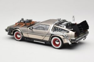 DeLorean DMC-12 Back to the Future Part III Sun Star 1:18 2712 Metall – Bild 7 von 8