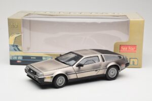 DeLorean DMC-12 LK Silber Sun Star 1:18 2701 Metall – Bild 8 von 8