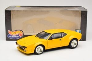 De Tomaso Pantera Gelb Hot Wheels 1:18 27809 Metall – Bild 8 von 8