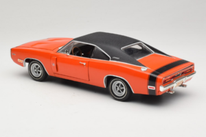 Dodge Charger R/T Orange & Schwarz American Muscle 1:18 39314 Metall – Bild 7 von 8