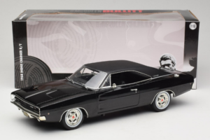 Dodge Charger R/T Steve McQueen Bullitt Movie Greenlight 1:18 12839 Metall – Bild 8 von 8