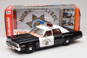 Dodge Monaco Highway Patrol CHiPS Auto World 1:18 AWSS112/06 Metall – Bild 8 von 8