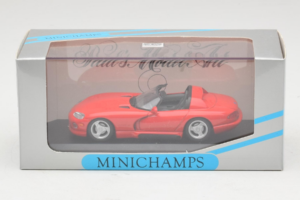 Dodge Viper RT/10 Cabriolet Rot Minichamps 1:43 430144032 Metall – Bild 4 von 4