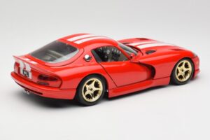Dodge Viper GTS Rot Bburago 1:18 3075 Metall – Bild 3 von 8