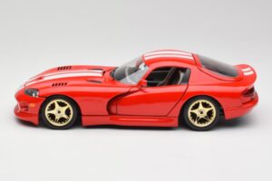 Dodge Viper GTS Rot Bburago 1:18 3075 Metall – Bild 4 von 8