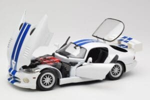 Dodge Viper GTS-R GT2 Weiss 1997 Maisto 1:18 50316 Metall – Bild 2 von 8