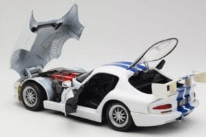 Dodge Viper GTS-R GT2 Weiss 1997 Maisto 1:18 50316 Metall – Bild 5 von 8
