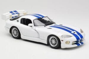 Dodge Viper GTS-R GT2 Weiss 1997 Maisto 1:18 50316 Metall – Bild 6 von 8