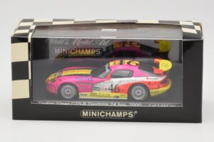 Dodge Viper GTS-R #46 Seiler / Brun / Messley 24 Hours of Daytona 2000 Minichamps 1:43 430001446 Metall – Bild 4 von 4