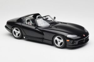 Dodge Viper RT/10 Schwarz Bburago 1:18 3065 Metall – Bild 6 von 8