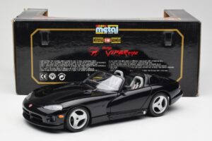 Dodge Viper RT/10 Schwarz Bburago 1:18 3065 Metall – Bild 8 von 8