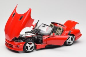 Dodge Viper RT/10 Rot Bburago 1:18 3025-M1 Metall – Bild 2 von 8